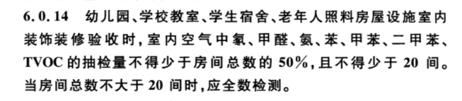 海南省學(xué)校室內(nèi)空氣檢測(cè)要求?。?！
